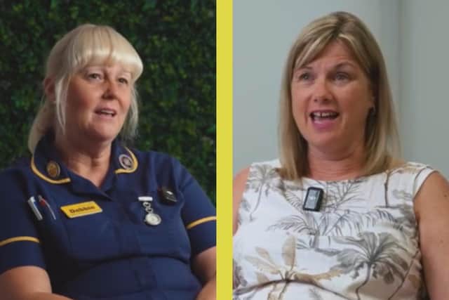 Debbie Quinn and Mandy Colby