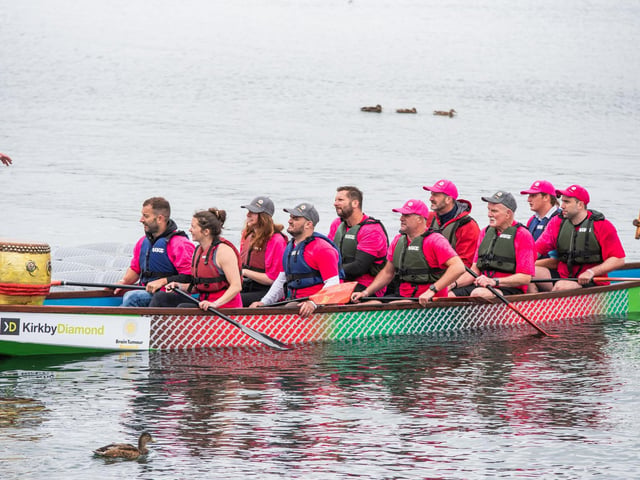 Dragon Boat Festival is in aid of Brain Tumour Research