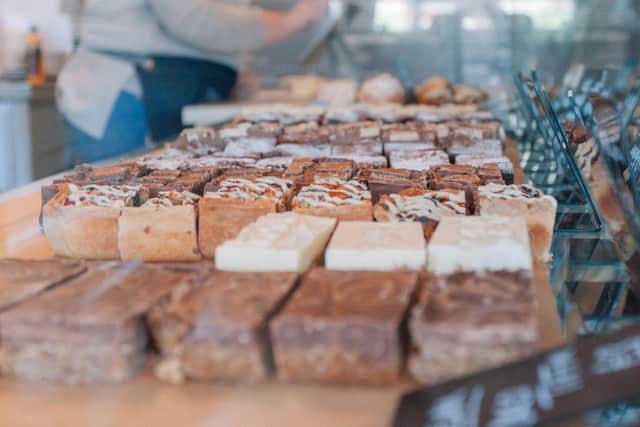 The counter of sweet treats is always admired by customers. Photo: You & Me Collective.