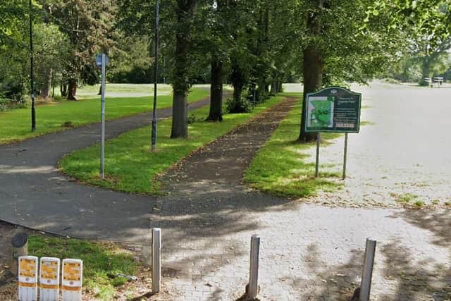 The incident happened in Victoria Park.