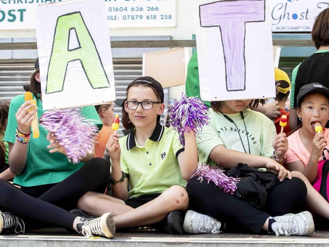 The sun shone as the carnival parade made its way through Northampton town centre on Saturday June 10.