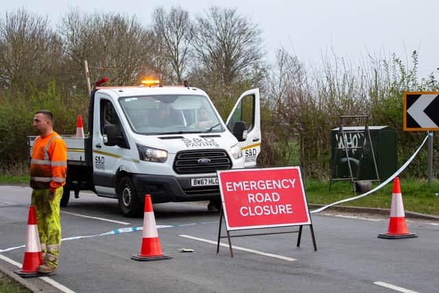 Emergency services have been dealing with the incident in Quinton for three days.
