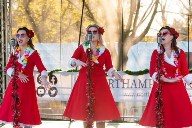 The Starlight Sisters who will perform at the switch on. Photo: NTC/Stu Vincent Photography