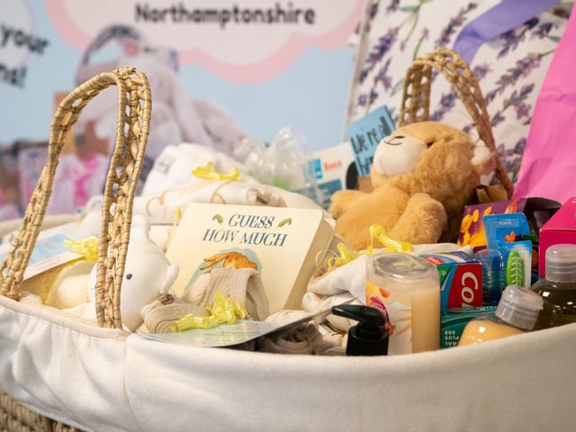 3,000th moses basket starter pack made by Baby Basics Northampton