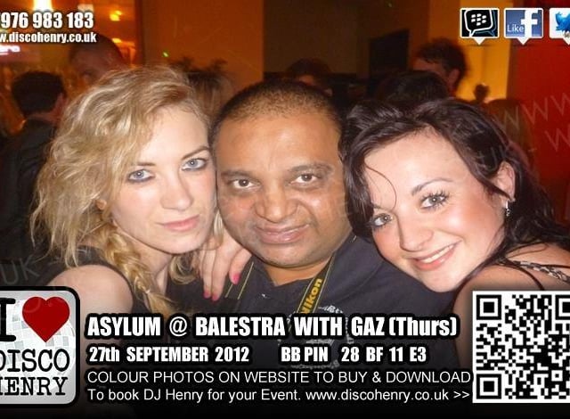 Nostalgic pictures from a 2012 night out at Balestra