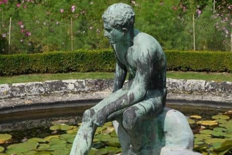 The statue of Greek deity Hermes (pictured) was taken from a property off Holdenby Road at some point between 11pm on Monday, April 29, and 8.30am on Tuesday, April 30.