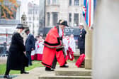 Serving personnel, cadets and veterans took part in the parade around Northampton town centre on Sunday (November 10), before a service at All Saints Church and a wreath-laying ceremony.