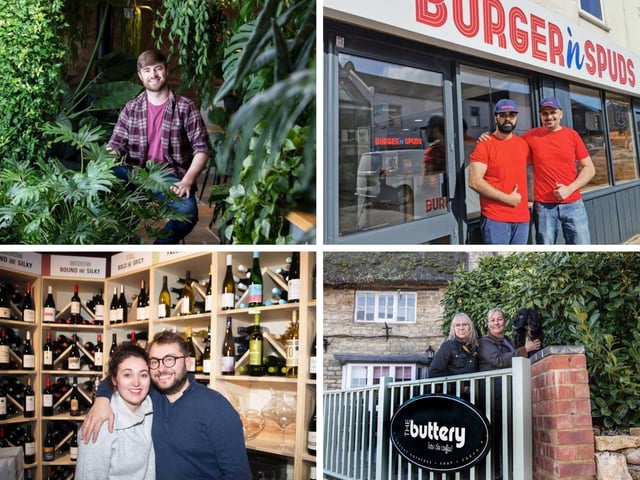 Some of the new businesses that have opened in Northampton in 2022.