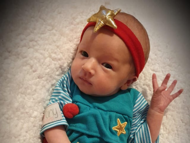 Ava-Lily's first Christmas.