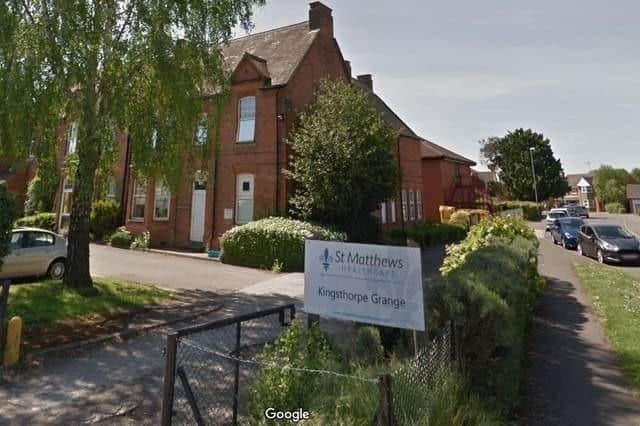 Kingsthorpe Grange in Harborough Road has been rated as requires improvement by the CQC.