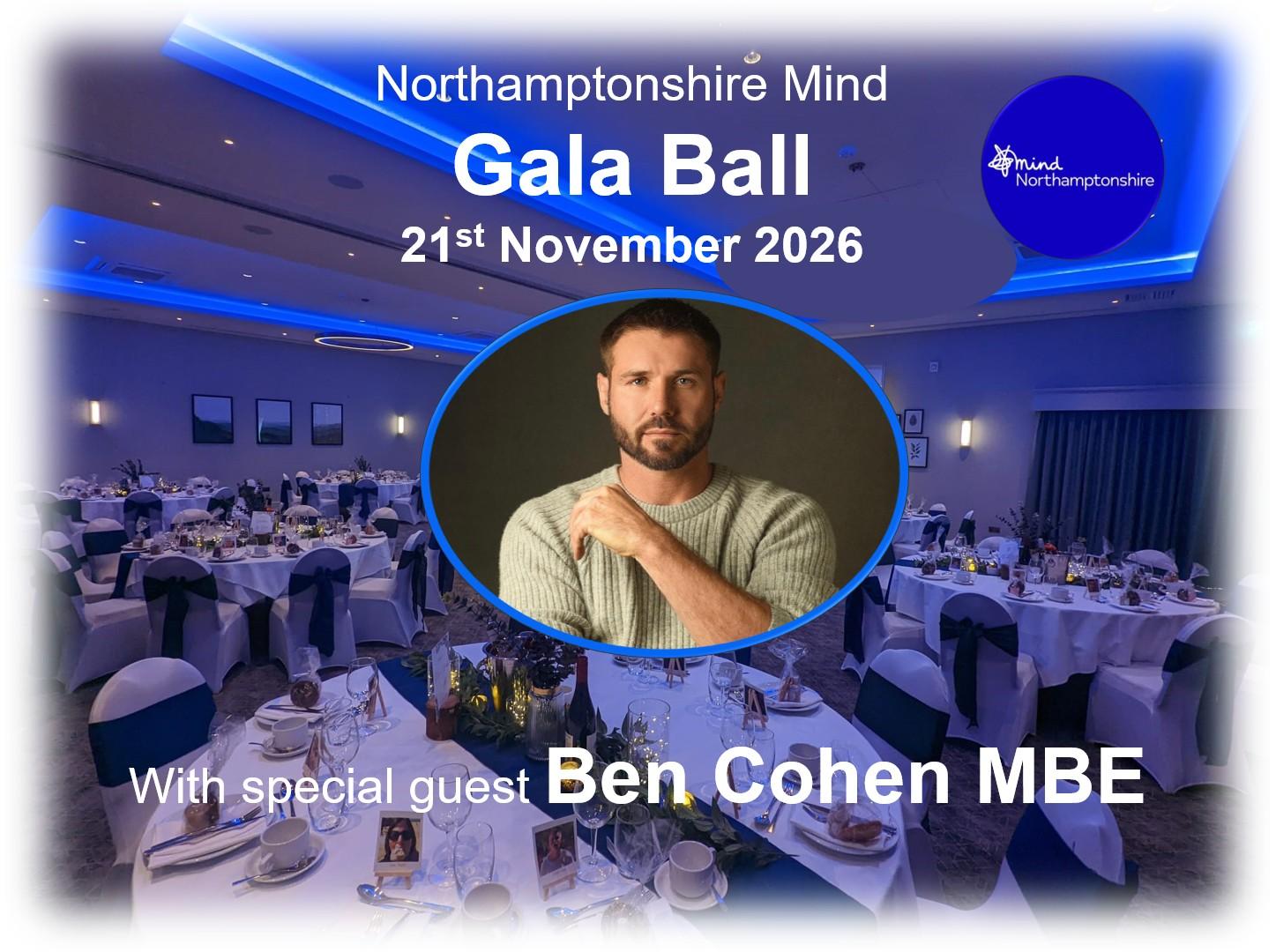 Northamptonshire Mind announces black-tie gala with Rugby World Cup winner
