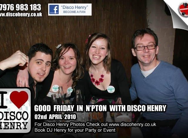 Nostalgic pictures from a Good Friday night out in 2010 around Northampton.