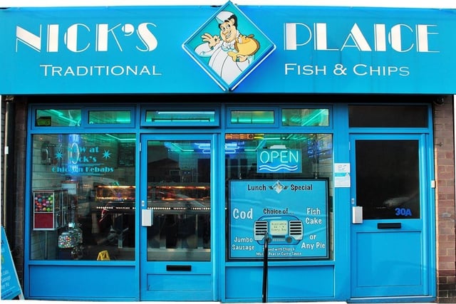 Nick's Plaice, in Kingsley Park, gathered 26 votes and gained fourth spot.