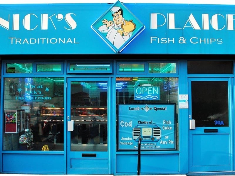 Nick's Plaice, in Kingsley Park, gathered 26 votes and gained fourth spot.