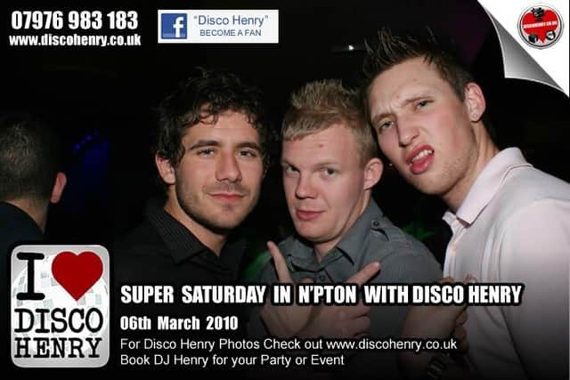Nostalgic pictures from a March night out in town 13 years ago