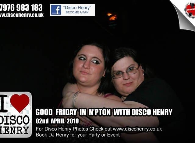 Nostalgic pictures from a Good Friday night out in 2010 around Northampton.