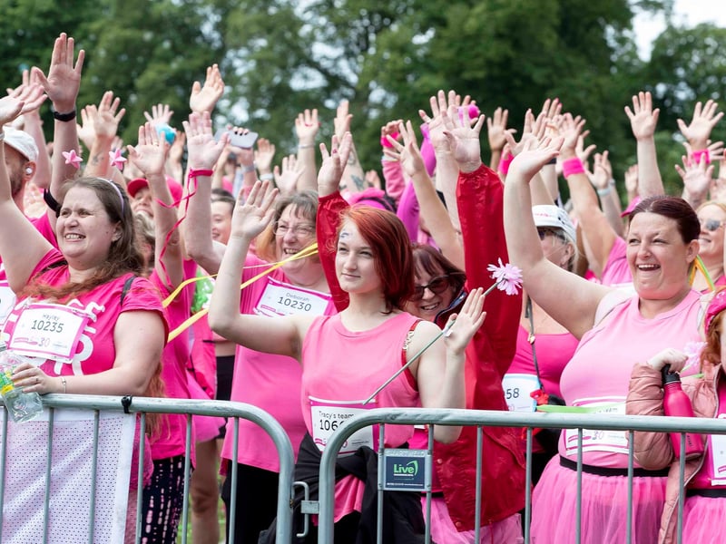The 3k, 5k and 10k events took place in Abington Park on Sunday July 30, 2023.