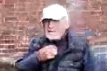 Police would like to speak to the man in the image.