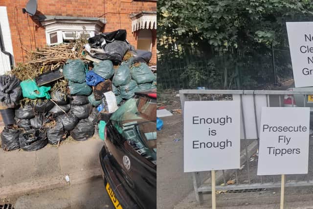 Flytipping in Northampton