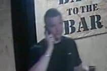 Police would like to speak to the man pictured.
