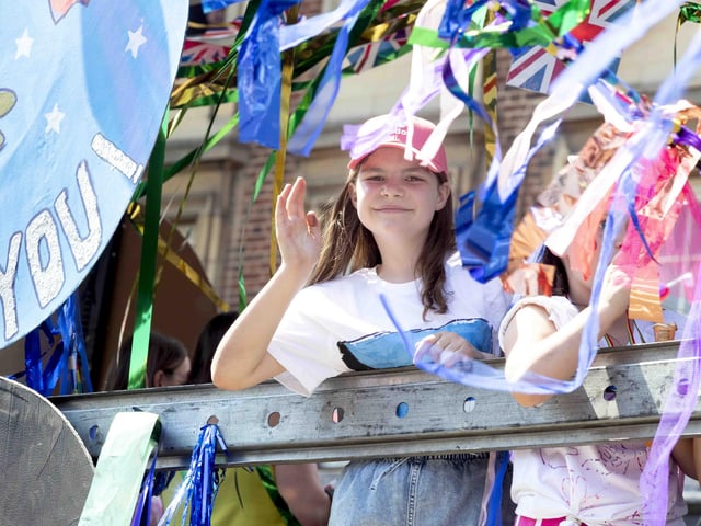 The sun shone as the carnival parade made its way through Northampton town centre on Saturday June 10.