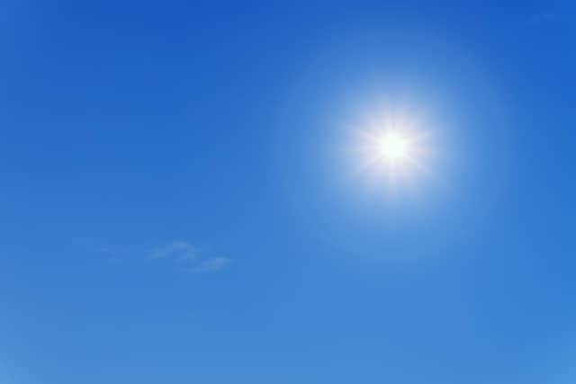 The sun is set to shine over Northamptonshire on Thursday (August 10).