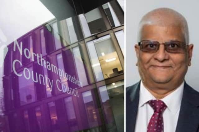Cllr Suresh Patel says current boundaries are based on the old Northamptonshire County Council and need updating