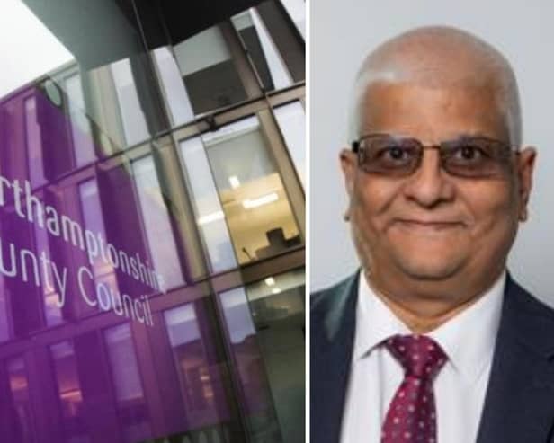 Cllr Suresh Patel says current boundaries are based on the old Northamptonshire County Council and need updating