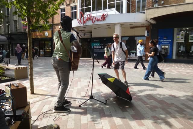 From Montserrat, Lloyd’s performance name is Bimsha and as many people stop to talk to him in the streets of Northampton, he tells them his name is Bim.