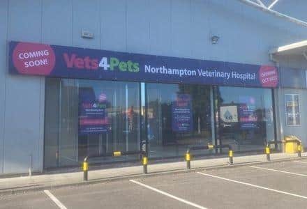 The new veterinary hospital in Becket Retail Park is set to open in October.