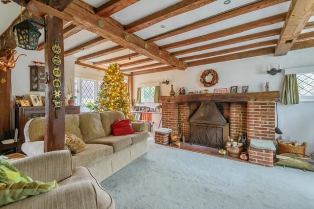 This four bedroom cottage in Church Road, Swanmore, is on sale for £925,000. It is listed by Charters Bishops Waltham.
