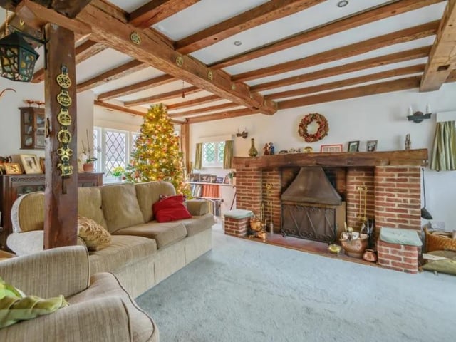 This four bedroom cottage in Church Road, Swanmore, is on sale for £925,000. It is listed by Charters Bishops Waltham.