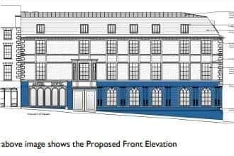 This is what the site could look like, according to plans