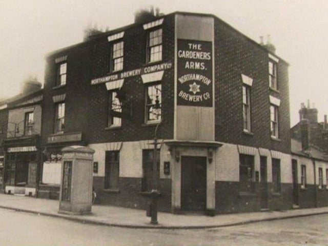 Dave said: "The Gardeners Arms started life as the Milkmaid and dated back to 1837. The Wellingborough Road part had just been constructed with both Bouverie and West Streets to be laid out and built in 1838. In the 1870s it became The Gardeners Arms and remains so to this day, even outlasting the majority of Bouverie Street.
This was on the edge of Thomas Grundy’s ‘New Town’ which was built in the 1830s. The boundaries of it were pretty self explanatory, the Wellingborough Road was the north boundary, West Street to the west, East Street to the east and South Street to the south. Not really much imagination was there? Considering it's been open for 180 years, it’s with deep regret that I couldn’t find any salacious gossip or scandals attached to it."