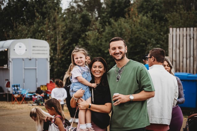 The family day of food, music and games was attended by nearly 700 members of the Northampton community, who wanted to show their continued support.