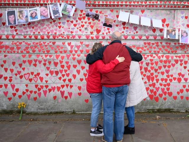 Organisers of Sunday's Afternoon of Reflection hope a tree in Abington Park will carry messages similar to the National Covid Memorial Wall in London