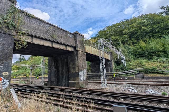 Oxhey Grange footbridge