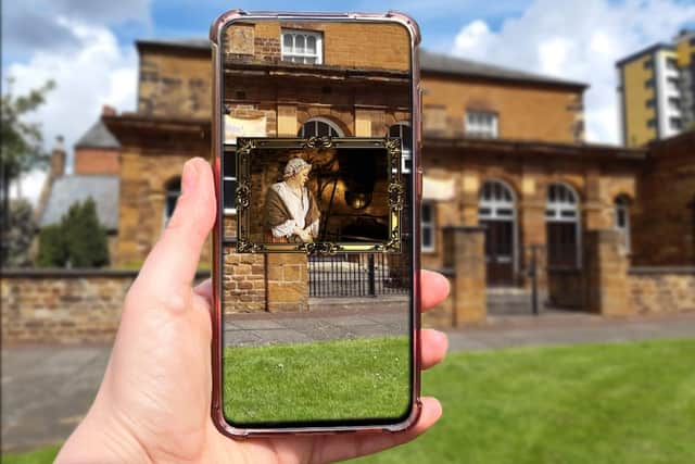 Learn more about the Great Fire of Northampton using your smart phone.