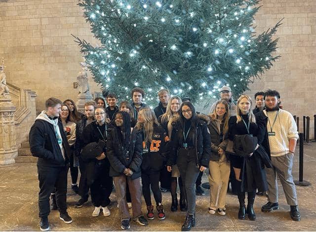 Northampton College students enjoyed a trip to Parliament
