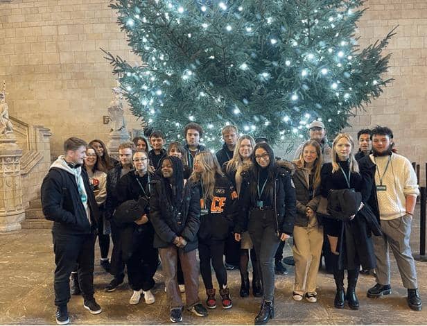 Northampton College students enjoyed a trip to Parliament