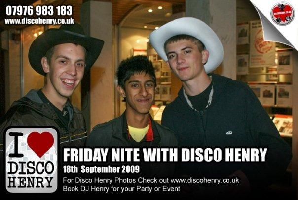 Nostalgic pictures from a night out in town 17 years ago