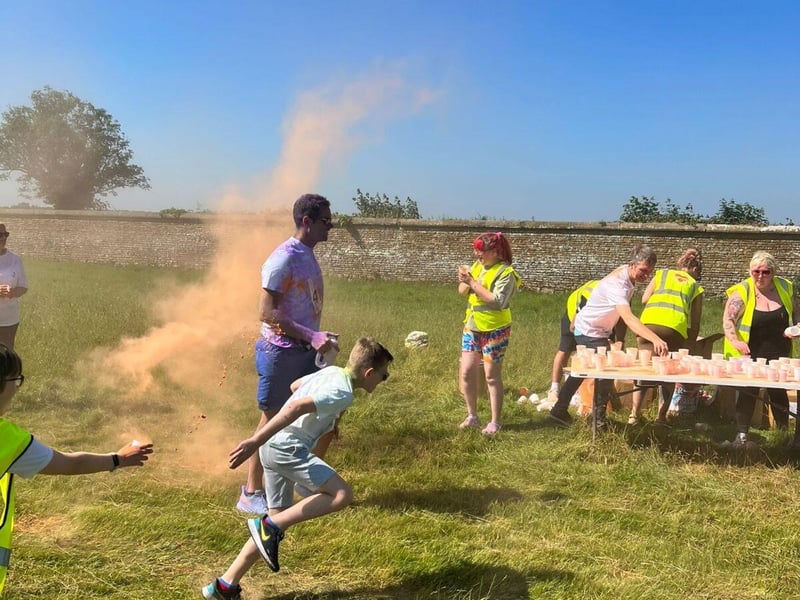 An explosion of colour and fun at Northampton Colour Run