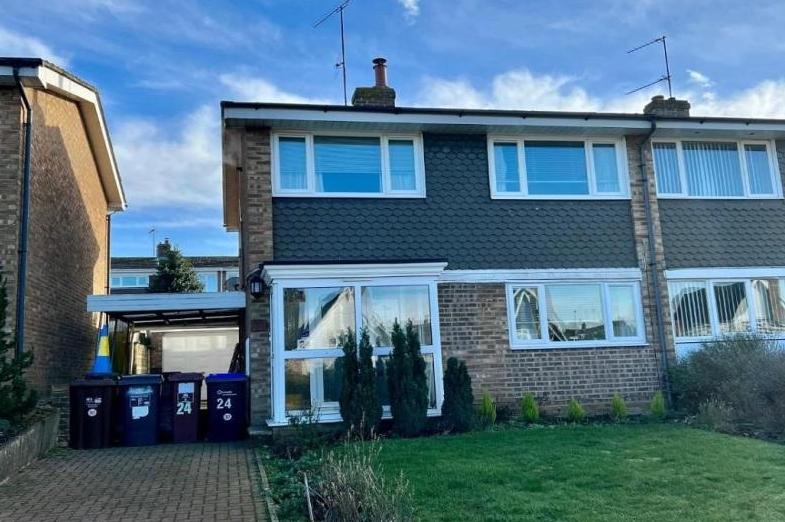 Added on January 24, 2023
Three bedroom semi-detached home set on the popular acre lane in Kingsthorpe and has been improved by the current owner. Accommodation comprises entrance hall, sitting room, dining room with patio doors overlooking the rear garden, refitted kitchen, three good size bedrooms with built-in storage and a three-piece family bathroom. Outside is a well maintained front garden with driveway leading to a carport and detached garage and an enclosed rear garden.