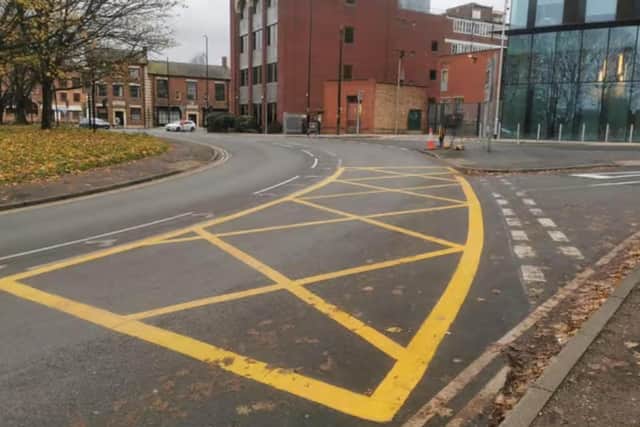 The yellow box outside WNC's offices in Northampton