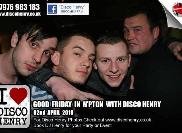 Nostalgic pictures from a Good Friday night out in town