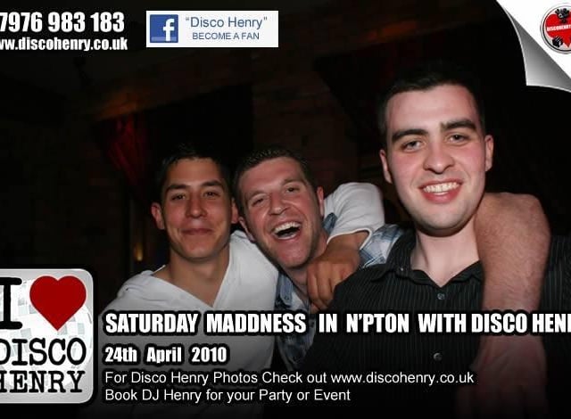 Nostalgic pictures from an April night out in town 13 years ago