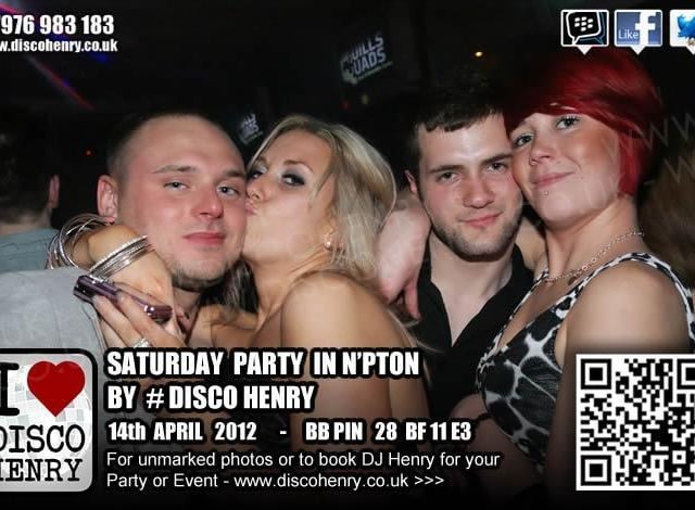 Nostalgic pictures from a night out at NB's