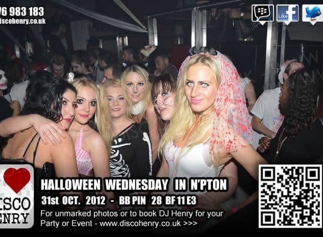 Nostalgic photos from a spooky night out in town 14 years ago