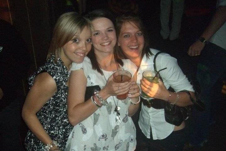 Nostalgic pictures from a night out on the town 15 years ago