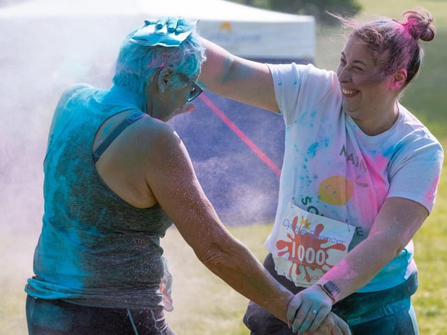 The Cynthia Spencer Northampton Colour Run 2022 took place at Overstone Park on Saturday, June 11.